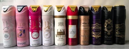 Lattafa Body Spray, a popular cross-border e-commerce deodorant spray (200ml) for Africa.