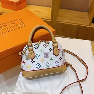 Cross-border wholesale vintage handbag large capacity commuter shell bag light luxury versatile crossbody bag women's shoulder tote