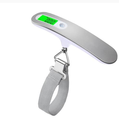 Amazon Hot Selling Stainless Steel Strap Hand Scale 50KG Postal Scale Airport Luggage Scale Portable Electronic Scale