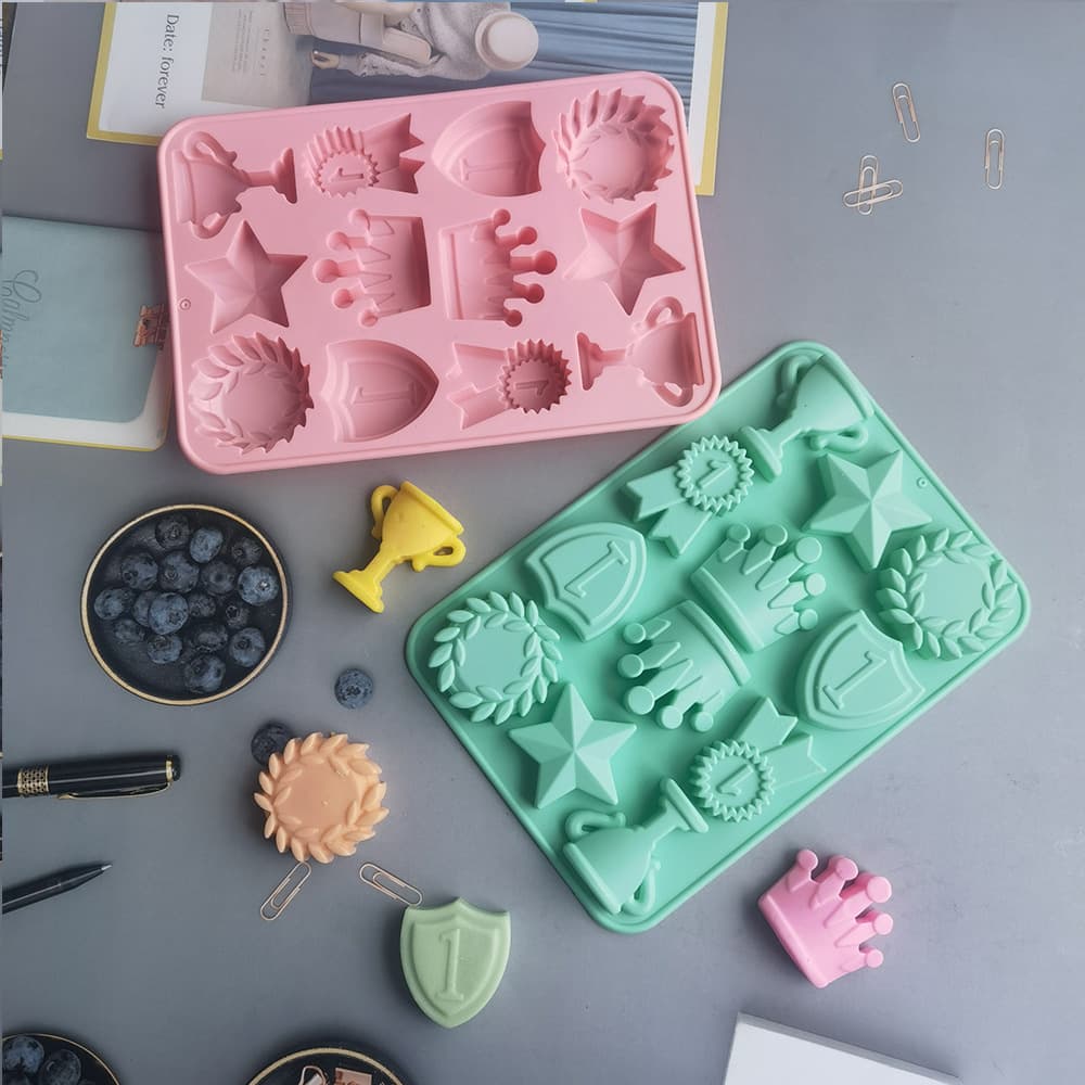 Silicone Cupcake Mold, Mousse Cake Mold, Scented Candle Mold, Chocolate Mold, Easy Release