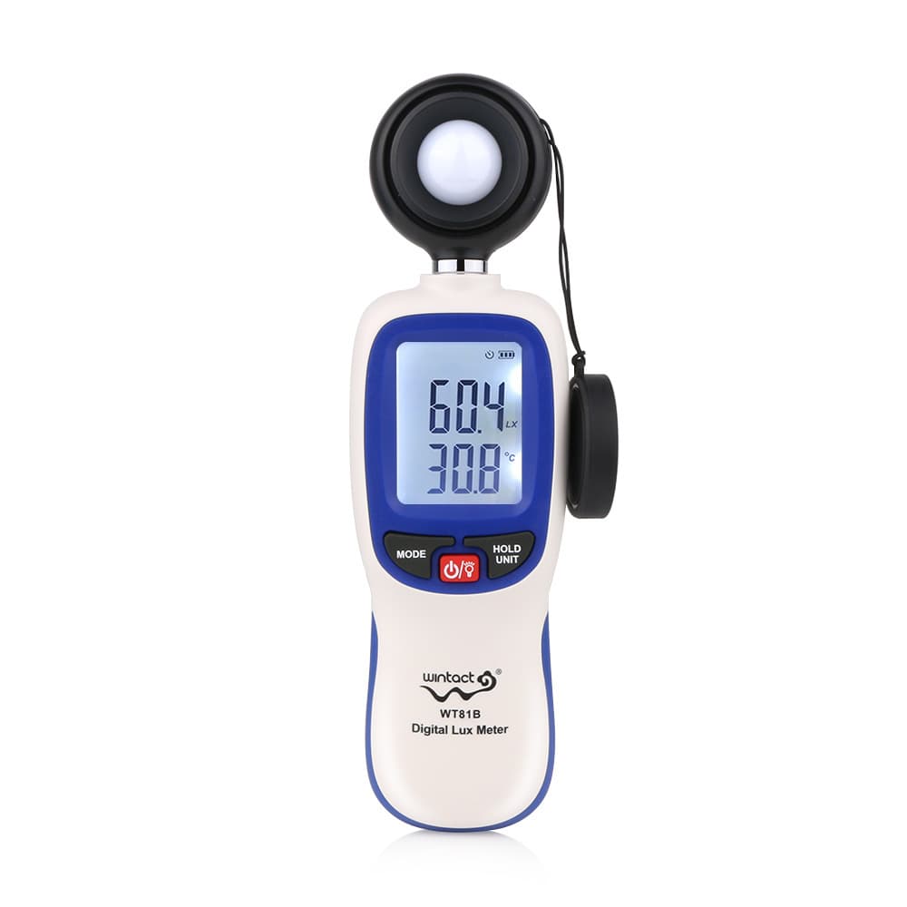 WT81(B) Digital Illuminance Counting and Display Light Meter - Handheld High-Precision Illuminance Meter (Lux Meter, Huitianyi)