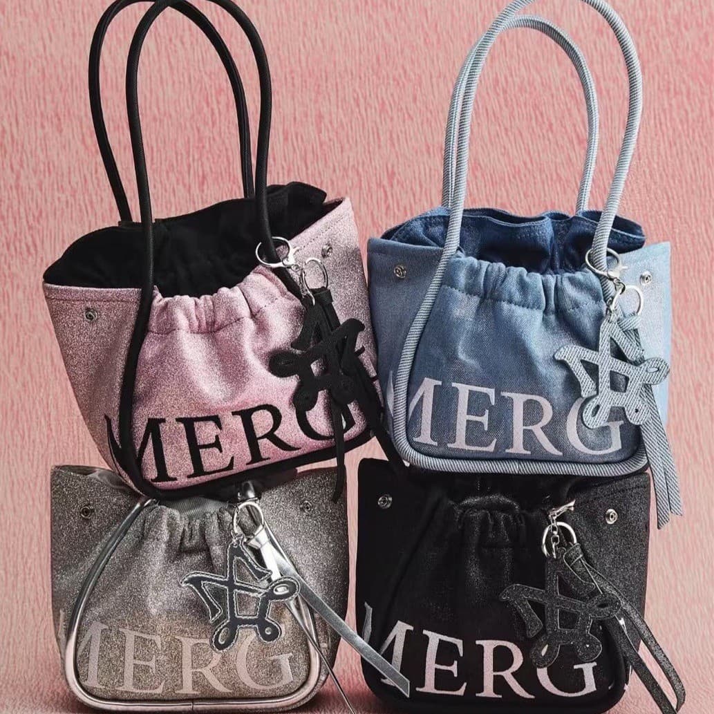 Women's Bag Thailand Merge Frosted Small Tote Bag 2025 Summer New Daily Work Clothing Crossbody Shoulder Bag