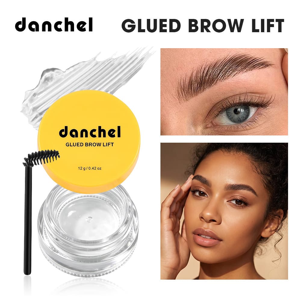 Cross-border makeup danchel eyebrow styling gel that is not easy to collapse all day, transparent and easy to remove makeup eyebrow wax eyebrow soap eyebrow cream