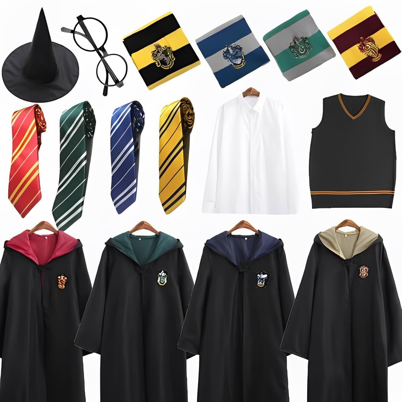 Harry Potter cosplay costume loose and comfortable Gryffindor House Ravenclaw Hutchison magic robe