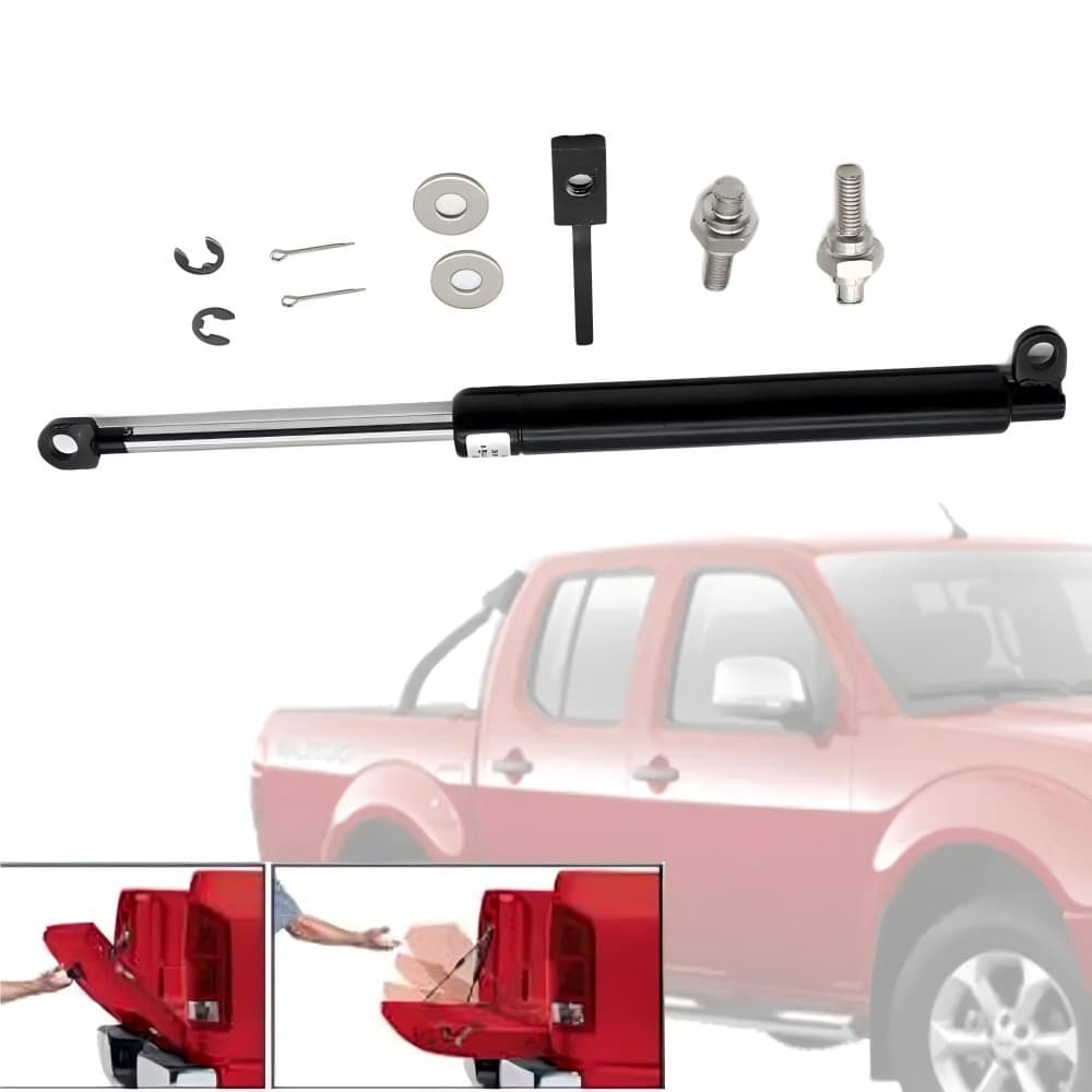Suitable for Nissan Frontier Mitsubishi Triton L200 trunk 04-15 slow-down damping hydraulic rod
