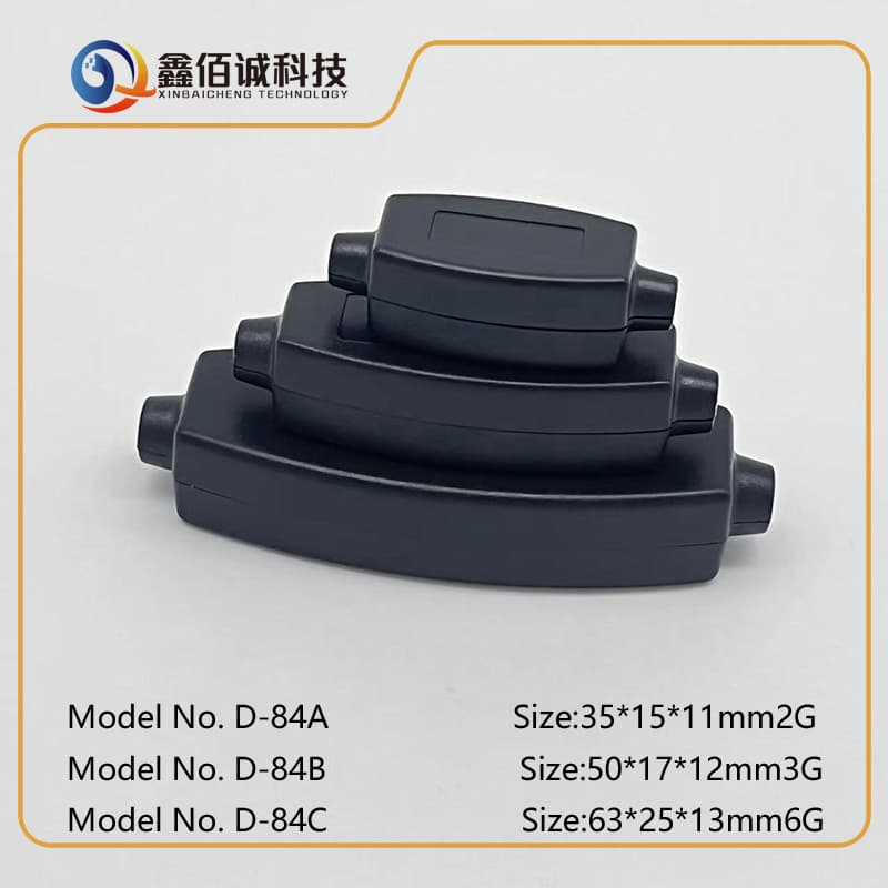 ABS plastic housing, electronic terminal block, perforated module housing, PCB circuit board cable tray, power supply housing