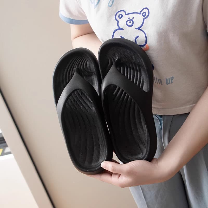 Men's EVA Flip Flops, Women's Outdoor Beach Sandals Toe Clip Slippers, Men's and Women's Sandals