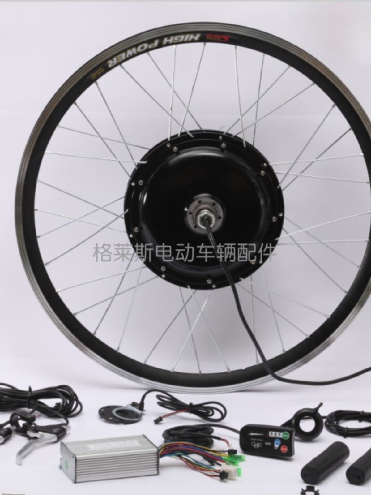 48V 1000W Electric Bicycle Conversion Kit, E-Bike Modification Parts, Motor Wheel Set
