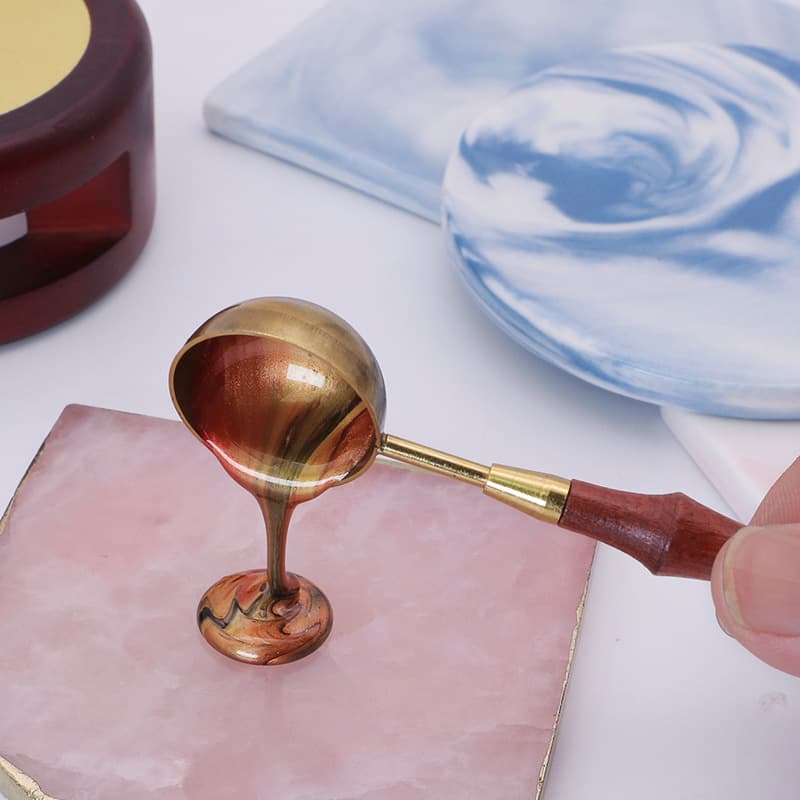 Office Culture/stamp Supplies/seal Supplies Wax Seal Stamp Pads Designs Colors Perfect Personalizing Envelopes Letters Gift