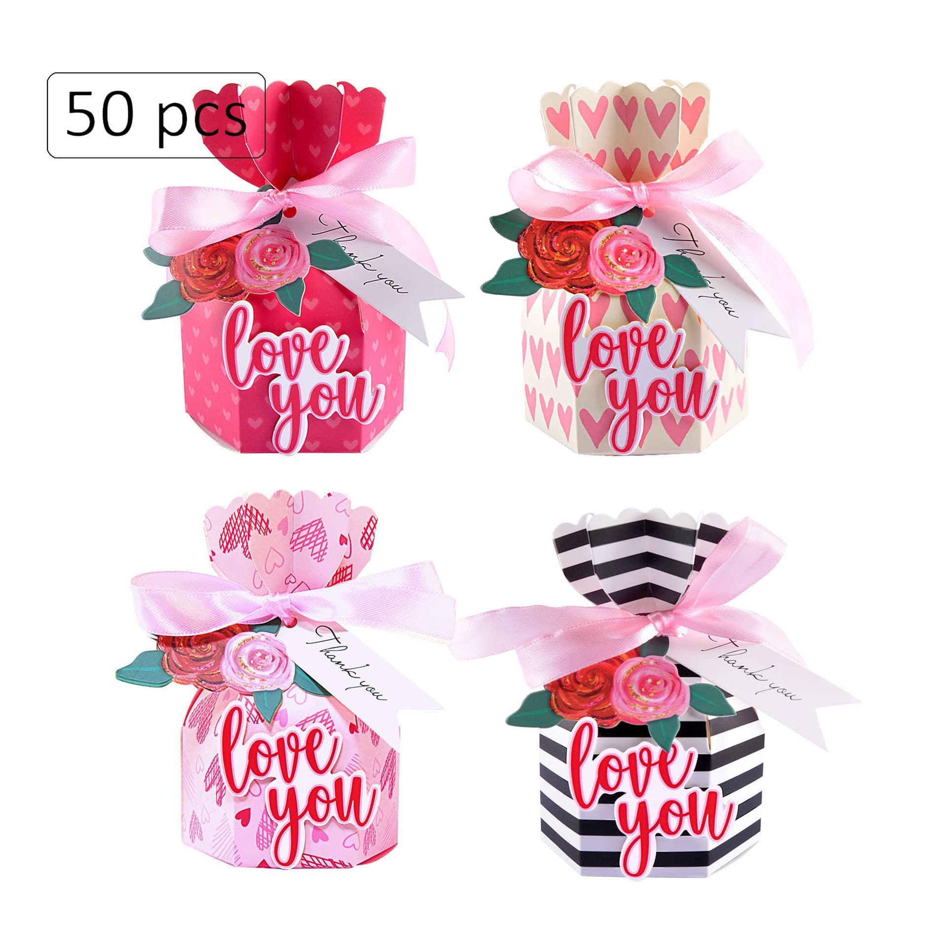 2025 New Small Forest Style Candy Bag, Valentine's Day Wedding Candy Box, Wedding Birthday Party Candy Box Wholesale