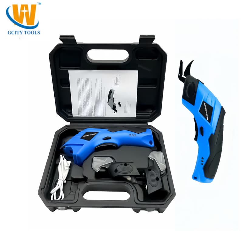 Electric Fabric Scissors Charging Tungsten Steel Electric Cutting Knife Leather Edge Repair 3.6V Rechargeable Scissors