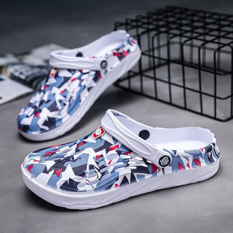 2025 New Large Size 46-474849 Drop Shipping Independent Station Hole Cross-border Wholesale Hole Slippers