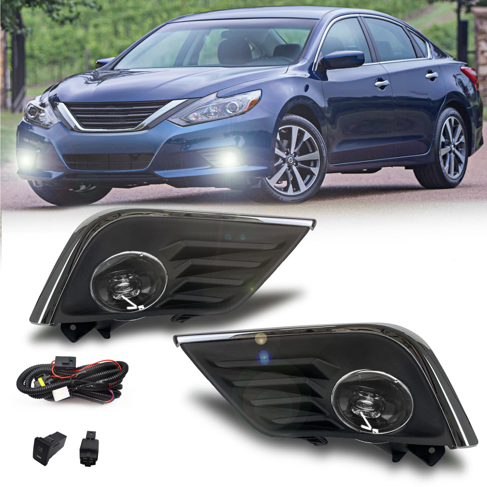 LED Fog Light for Nissan Altima 2016-2017