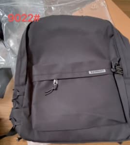 Korean-style versatile unisex backpack, business casual trendy laptop bag, large capacity, lightweight, simple student backpack