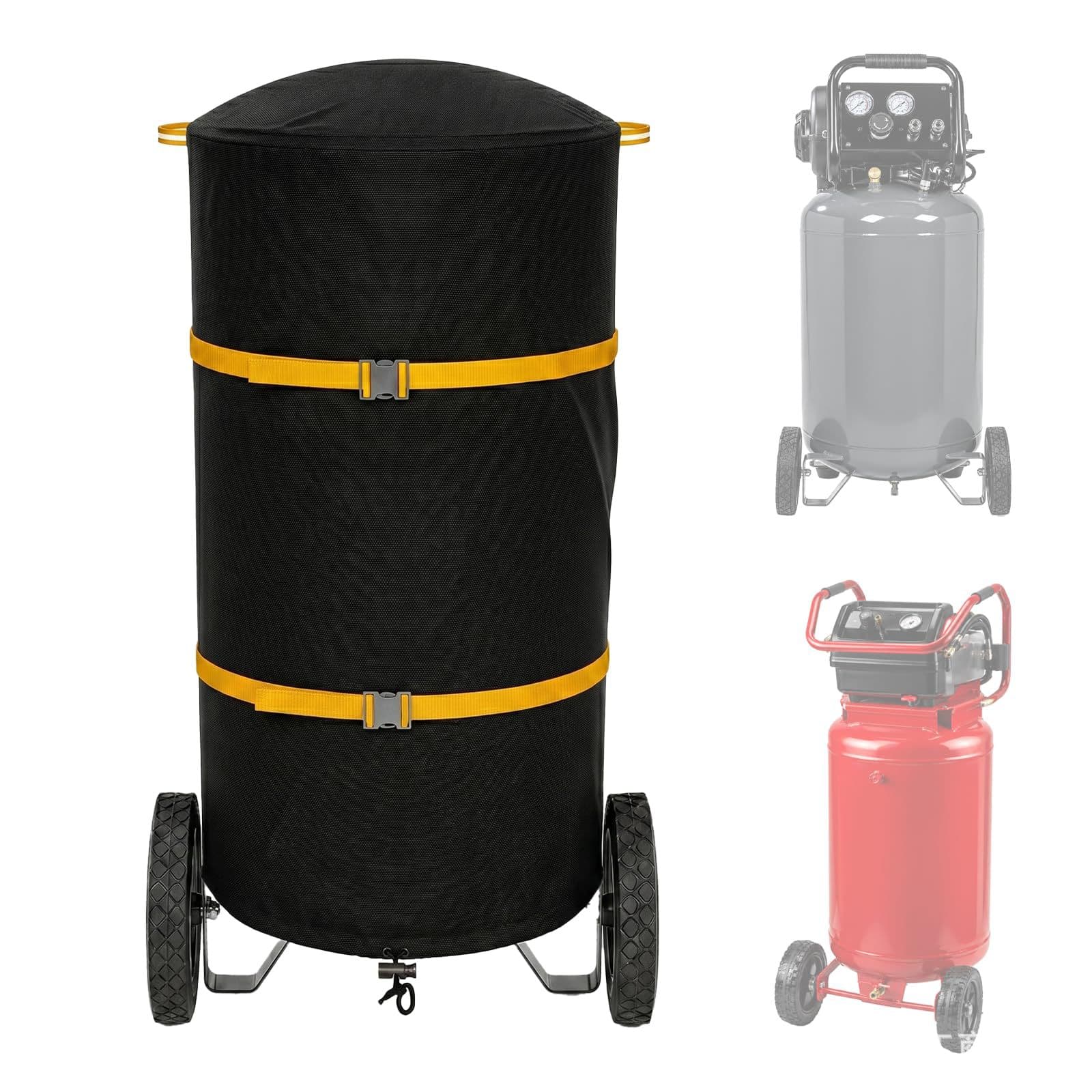 Air compressor cover Vertical air compressor protective cover Industrial air pump outdoor equipment dustproof storage protective cover