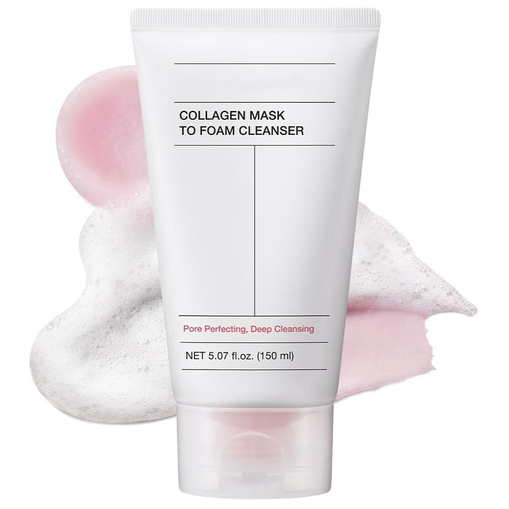 Cross-border Collagen Mask Foaming Cleanser