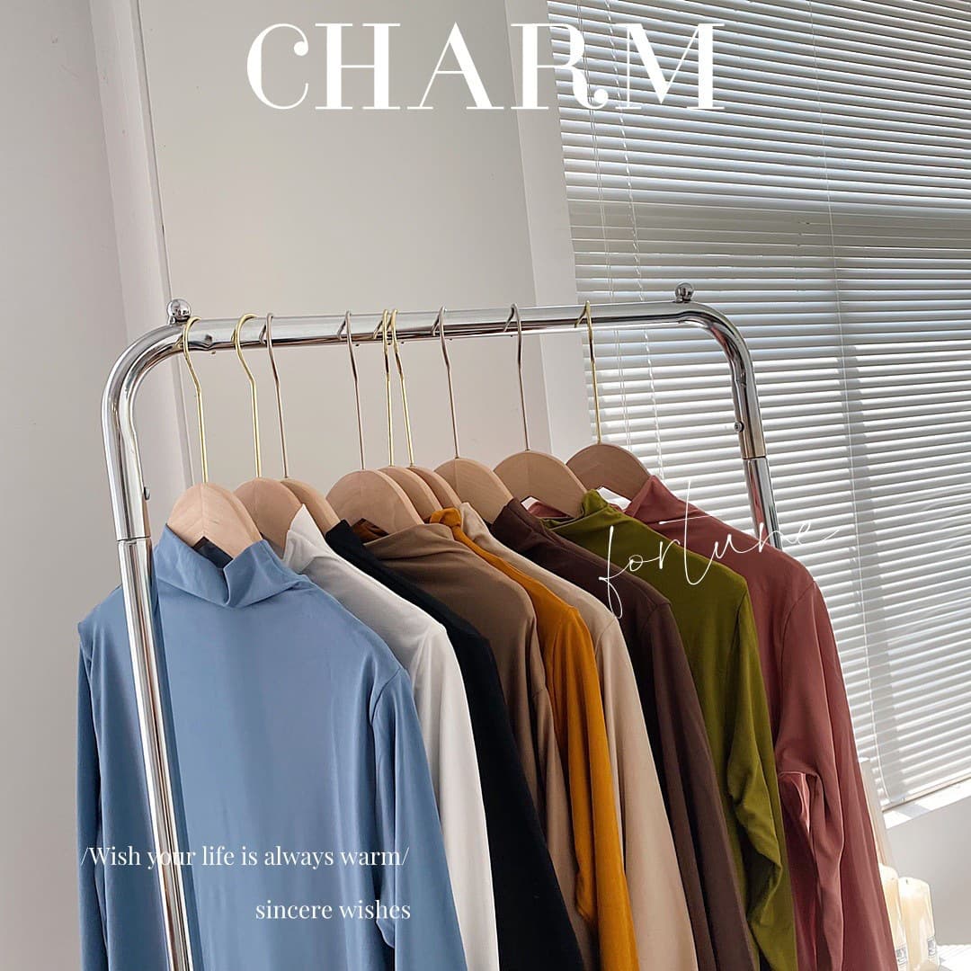 2025 Autumn Winter New Nine-Color Half Turtleneck Base Layer Top Women Skin-Friendly Nude Feel Slim Fit Long Sleeve Top Cross-Border Supply