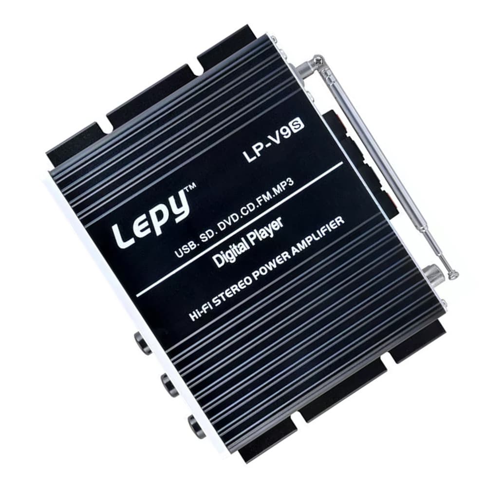 Lp-V9S Hi-Fi Stereo Power Digital Amplifier for Home Car Motorcycle Bass Speakers