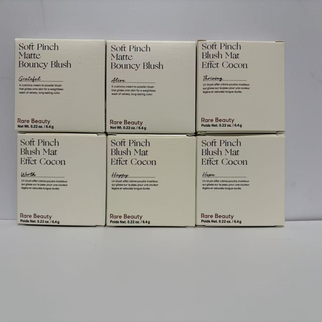 In stock Rare Beauty/Selena new cream to powder mashed potato blush cream happy/hope/worth