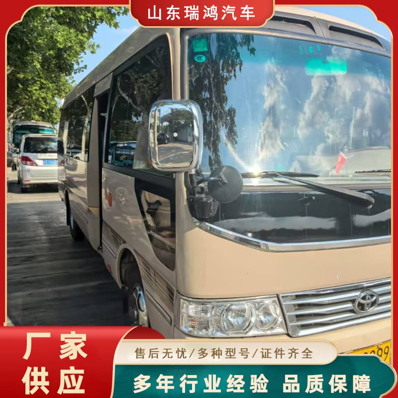 Used medium-sized buses with 19-23 seats, designed for business and tourism export to Africa, meeting National IV emission standards.