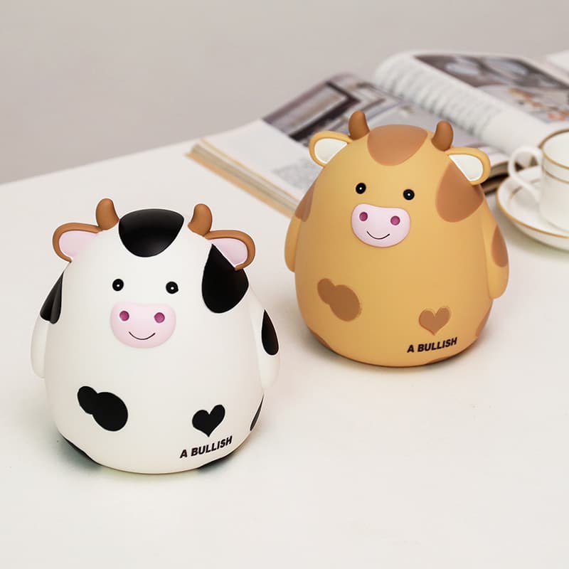 Cow Piggy Bank 2025 New Model Adult Large Capacity One-Way No-Exit Coin Bank for Boys and Girls Savings Pot Ornament Living Room