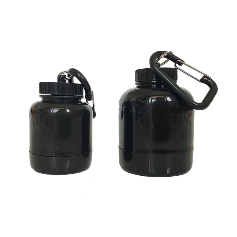 Fitness Protein Powder Box Shake Cup Medicine Powder Box Large Small Protein Powder Funnel 100ml Plastic Powder Box 200ML