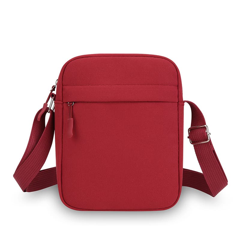 Cross-Border Popular Women's Crossbody Bag with Multiple Compartments, Student Shoulder Bag, New Mini Vertical Small Bag, Mobile Phone Bag, Women's Bag