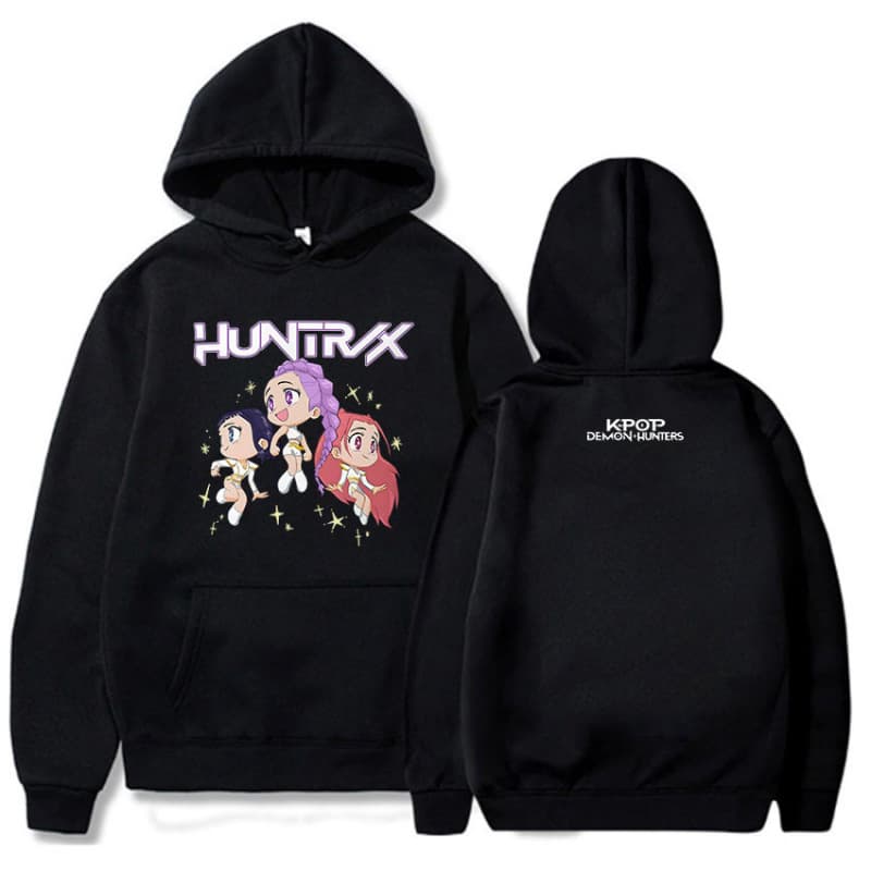 Cartoon KPop Demon Hunters Cute Graphic Hoodies For Men Women
