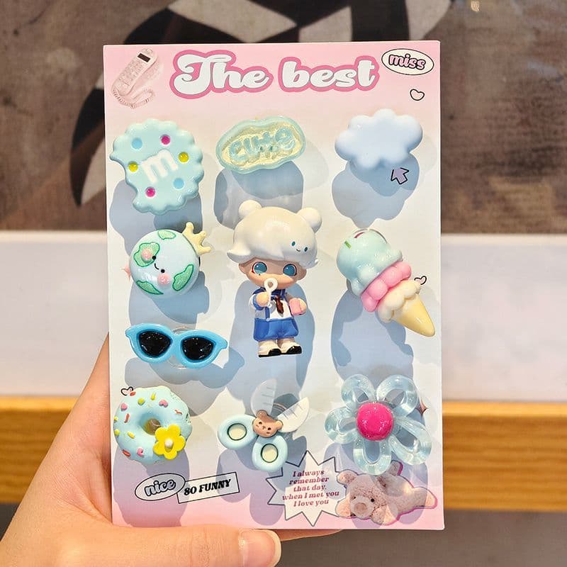 Croc Charms 2026 New Detachable 3D Shoe Charms Cute Cartoon Croc DIY Accessories