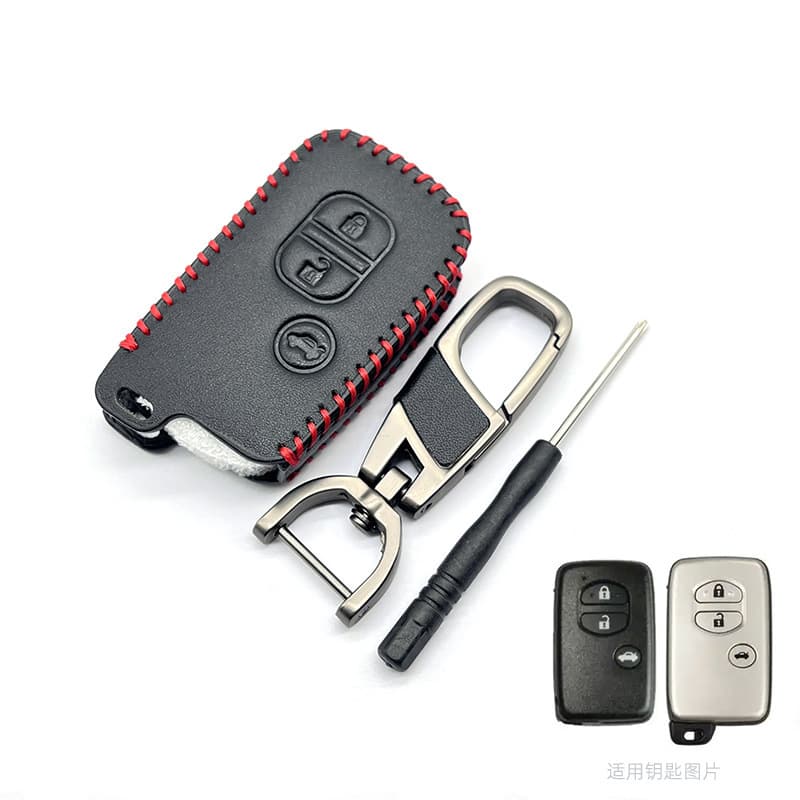 Dedicated Toyota Land Cruiser Key Case for Highlander Camry Land Cruiser Old Prado Car Key Cover Shell