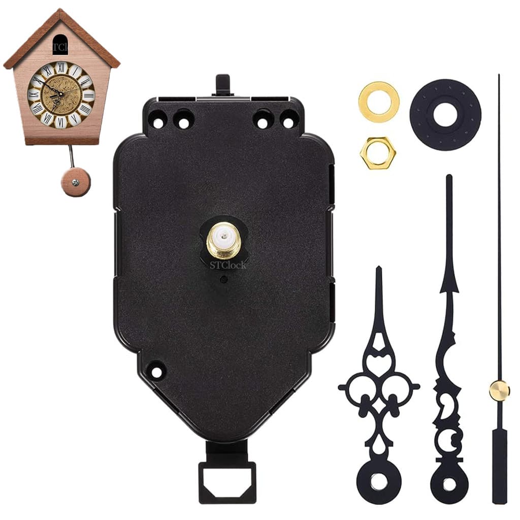 6168s Swinging Movement with Hands, Hot-selling DIY Wall Clock Movement, Sangtai Craft Pendulum Clock Parts