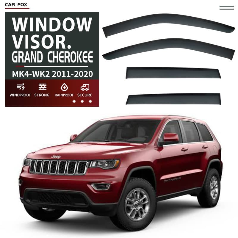 For Jeep Grand Cherokee L Window Visor Rain Guard GRAND CHEROKEE L Window Visor