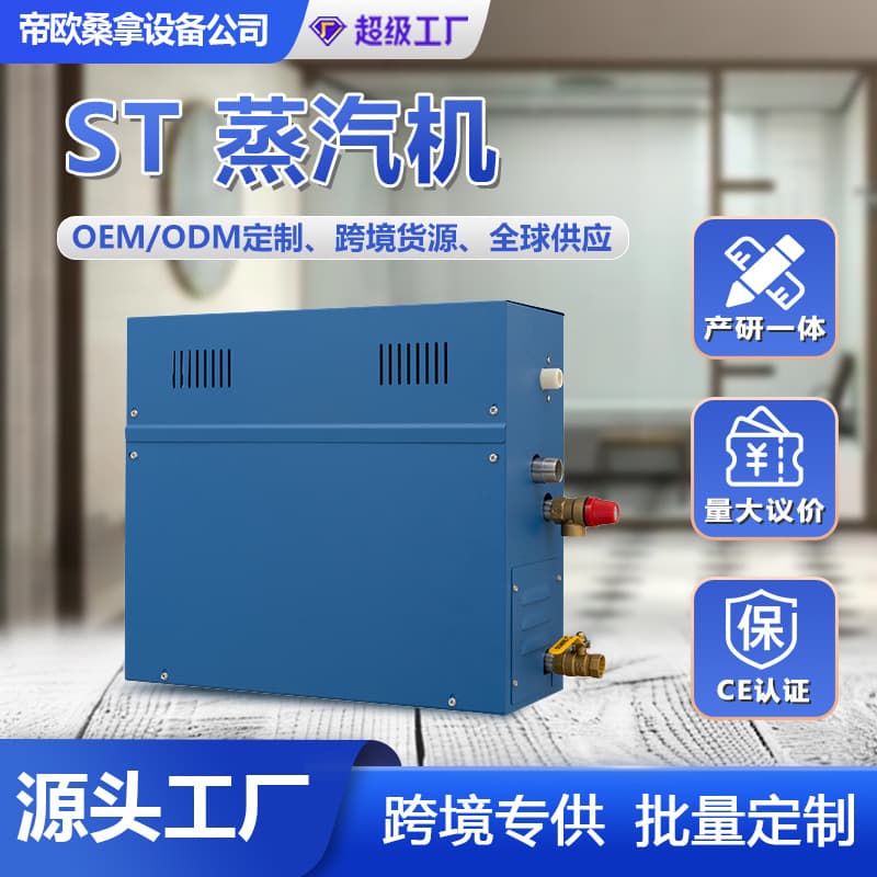 STCMOET Steam Generator Sauna Room Equipment Steam Generator Temperature Controlled Fumigation Machine Sweat Steam Room Commercial Machine