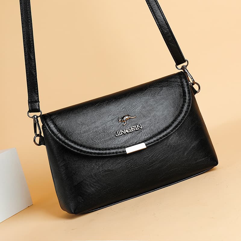 Women's Crossbody Bag Single Shoulder Bag 2026 New High-End Elegant Women's Small Bag Solid Color PU Bag Cross-Border Foreign Trade