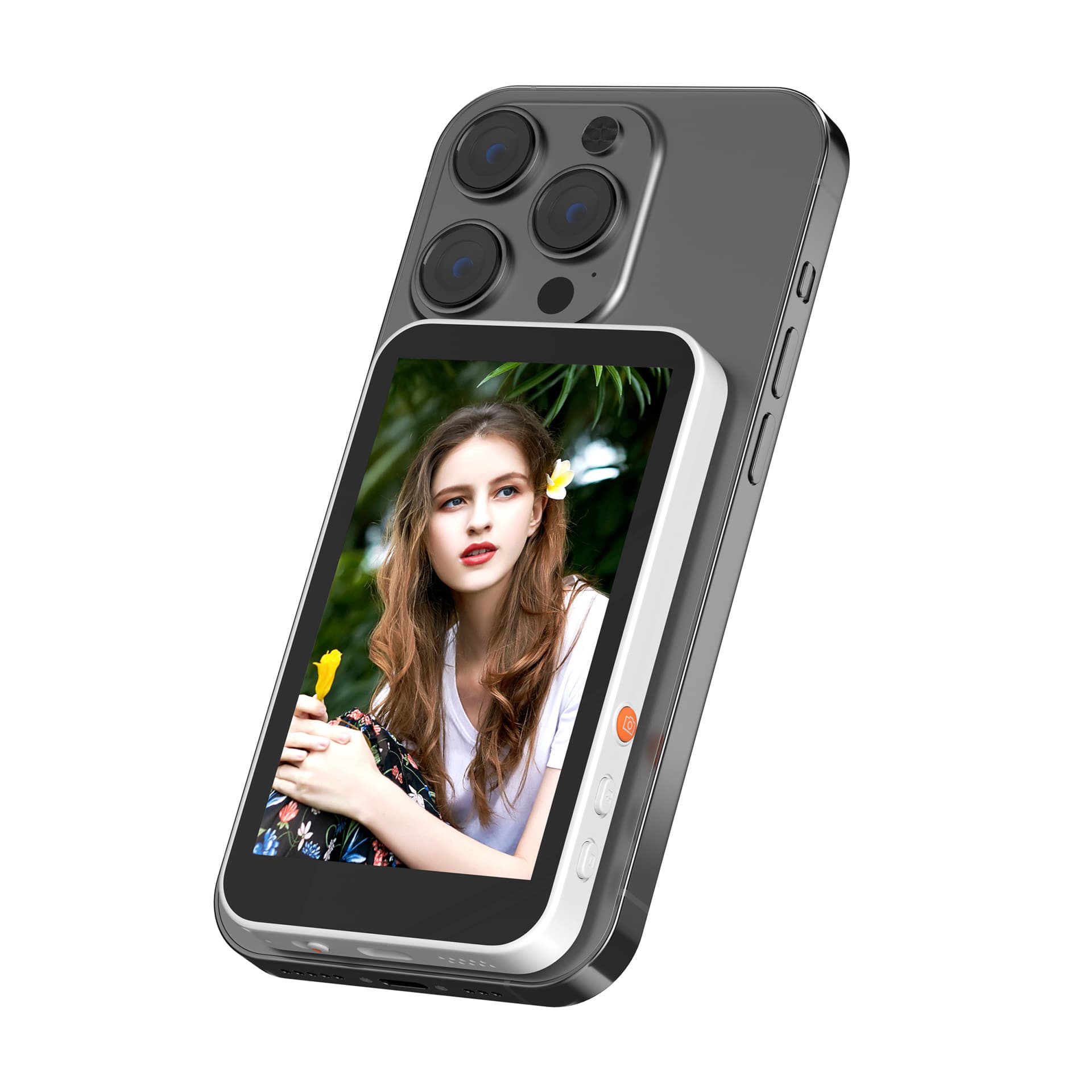 Vlog Magnetic Wireless Rear Selfie Monitor with WiFi Connection