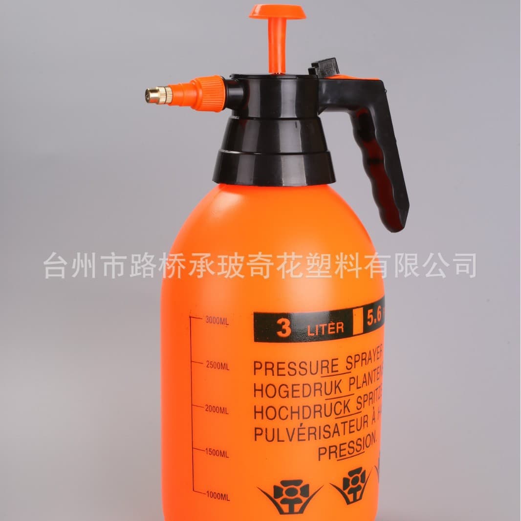 【Qihua】3L Thickened Disinfection Sprayer for Watering Plants, Household Pressure Gardening Tool, Cleaning Spray Bottle