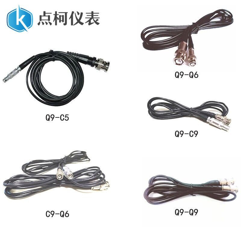 Wholesale Point Ke Instrument Probe Cable QQ9-2 for Flaw Detector Connection, Domestic Flaw Detection Machine