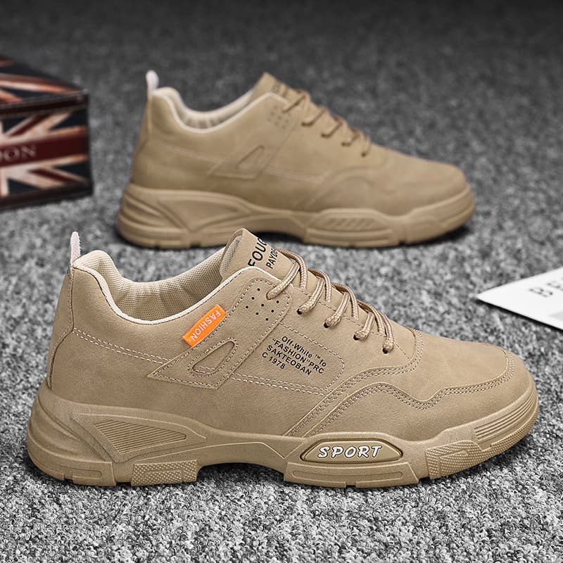 New Autumn Low-Top Men's Boots Classic Martin Boots Men's Casual Trendy Brand Boots Men's Sports Leisure Work Shoes