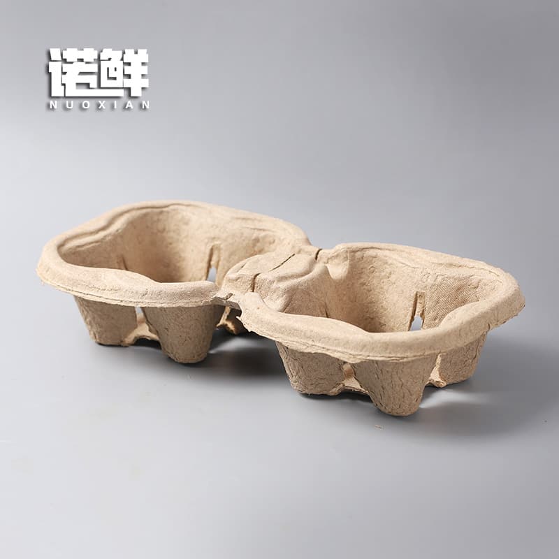 Disposable Coffee Cup Holder Milk Tea Cup Holder Tray Paper Tea Tray Drink Beverage Takeout Carrier