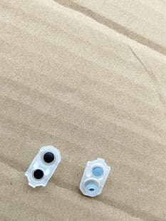 PS4 Controller L1 R1 L2 R2 Button Rubber Pads, PS4 JDM-050 Conductive Rubber 050 Ear Silicone Pads