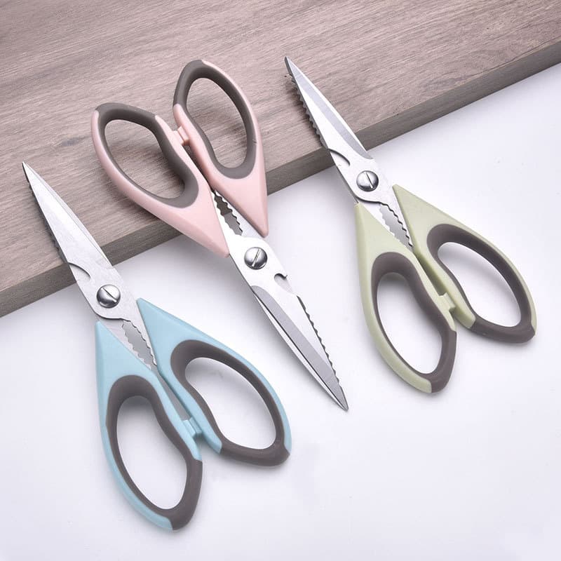 Large scissors for the kitchen, universal scissors, chicken bone scissors, powerful fish and duck food scissors, stainless steel household bone scissors