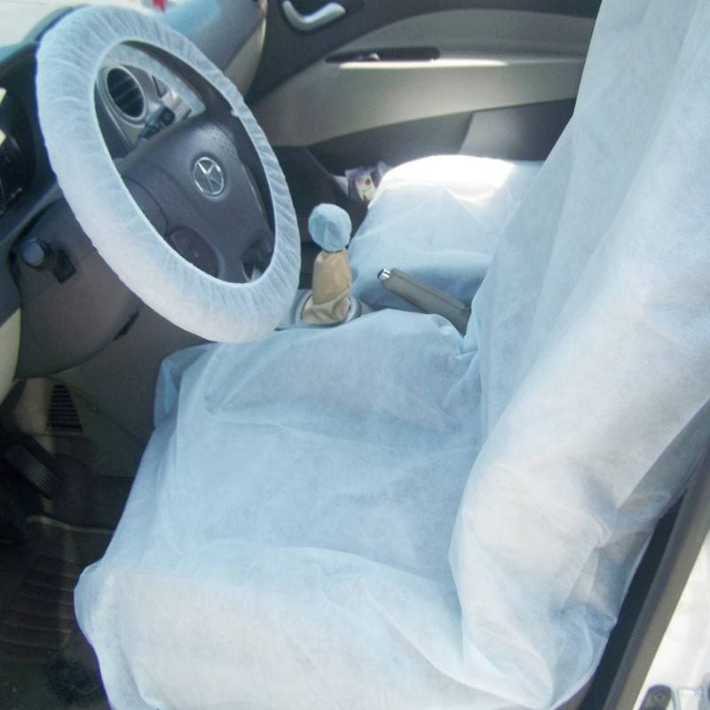 Car non-woven seat cover, auto repair, disposable seat protector, car repair and maintenance, anti-dirty and anti-fouling seat cushion cover