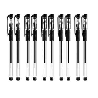 EU Standard Gel Pen Business Office Supplies Large Capacity Marker Pen Student Smooth Straight Liquid Ink Pen