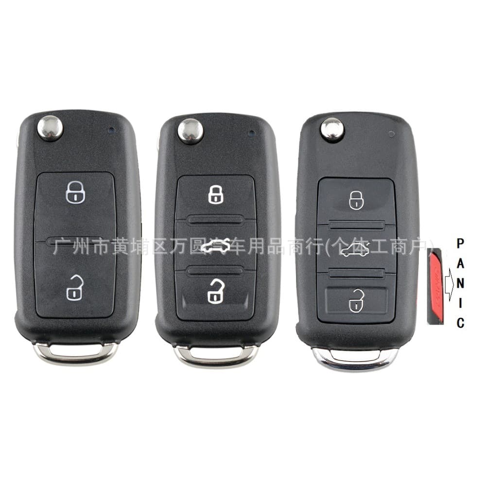 Suitable for Volkswagen key remote control 5K0837202AD+434 frequency ID48 chip attention button