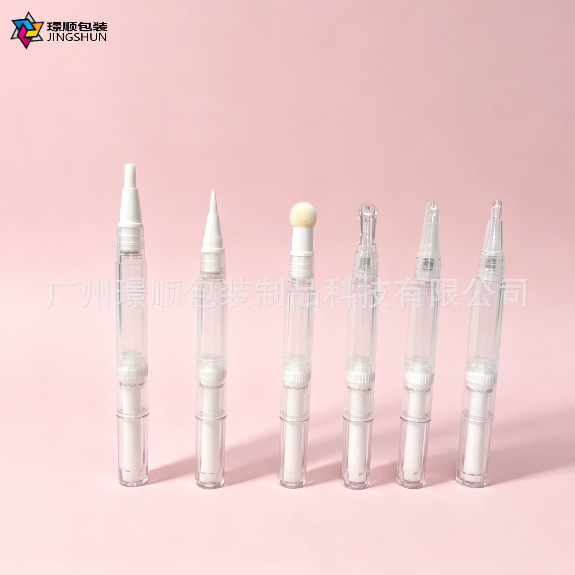 Manufacturer 2ml-3ml-4ml Brush Head Pen Tube Touch-Up Pen Car Paint Repair Pen Cuticle Oil Pen Rotating Concealer Bottle