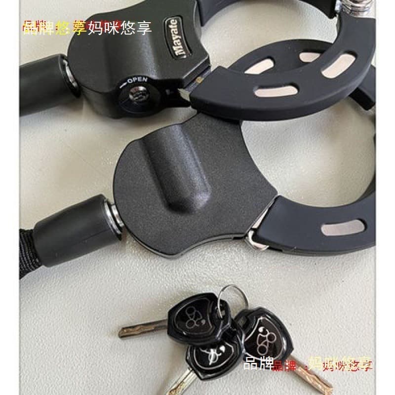 Outdoor Chain Lock Anti-Theft Iron Door Lock Bicycle New Key Lock Glass Door Auto Parts Motorcycle Lock Handcuff