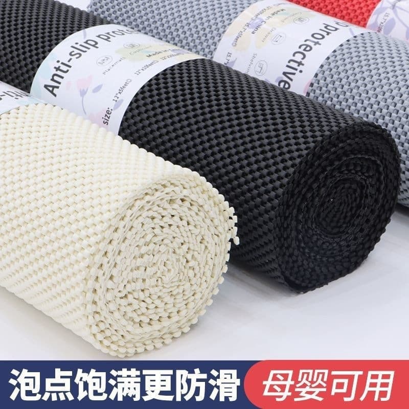 Household desktop anti-slip mat kitchen drawer storage mat grid small square carpet pad shelf car anti-slip mat