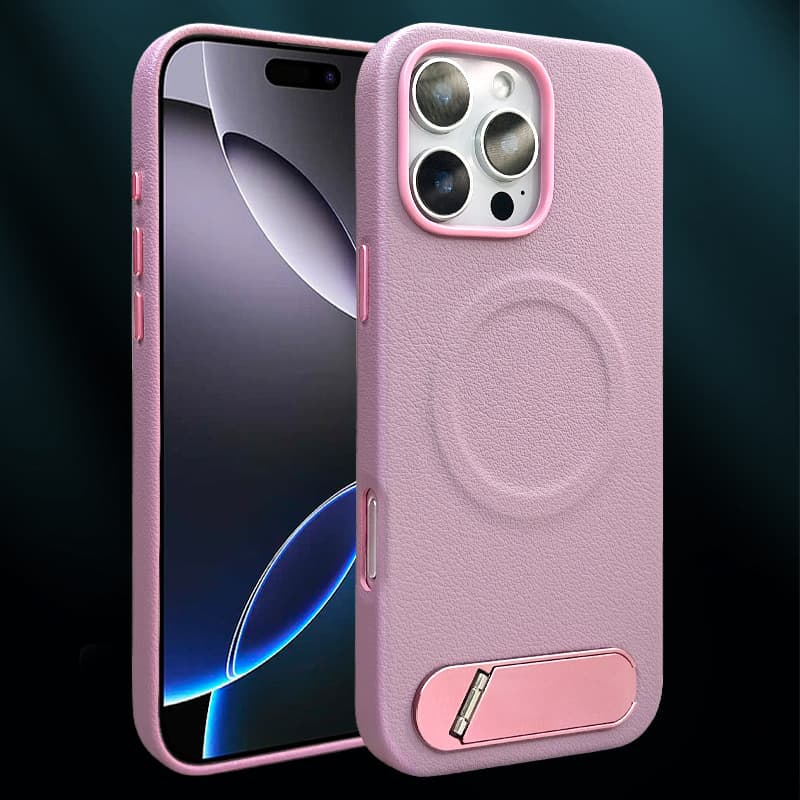 For iPhone 16 Magnetic Stand Phone Case iPhone 15 Pro Anti-Drop Hard Shell 11 New Premium Feel