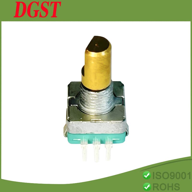 EC11 copper shaft encoder, heavy torque encoder, headphone volume control encoder, roller encoder wholesale