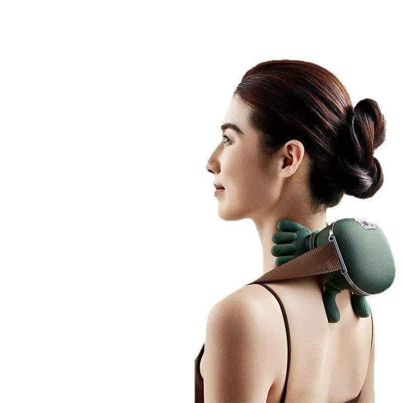 Cross-border Hot Selling New Version Large Capacity Battery Neck and Shoulder Massager for Relaxation SPA Rechargeable Portable Massager